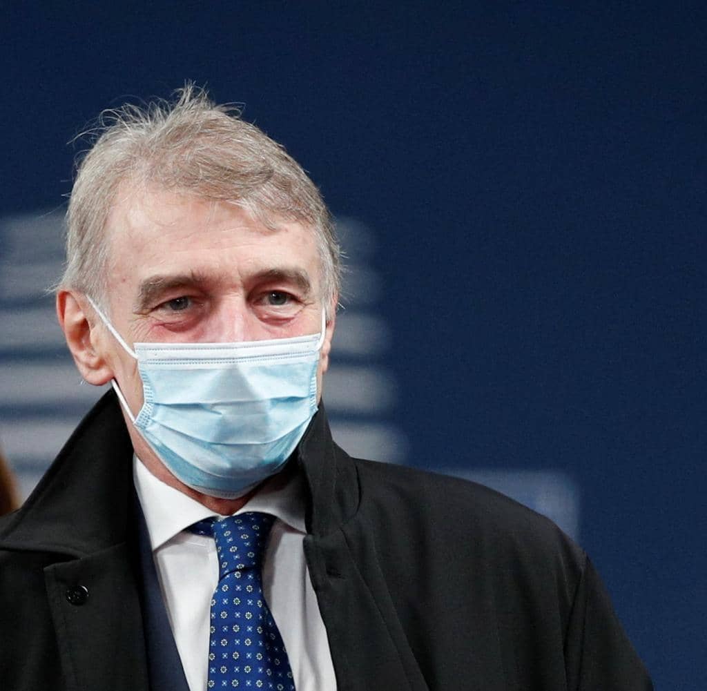 European Parliament President David Sassoli was treated in hospital for pneumonia in September